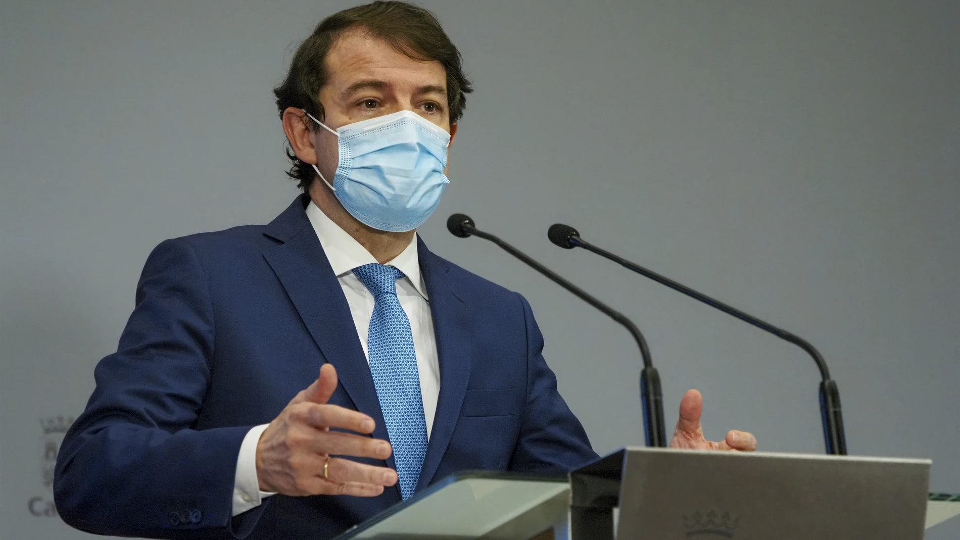 El presidente de la Junta, Alfonso Fernández Mañueco