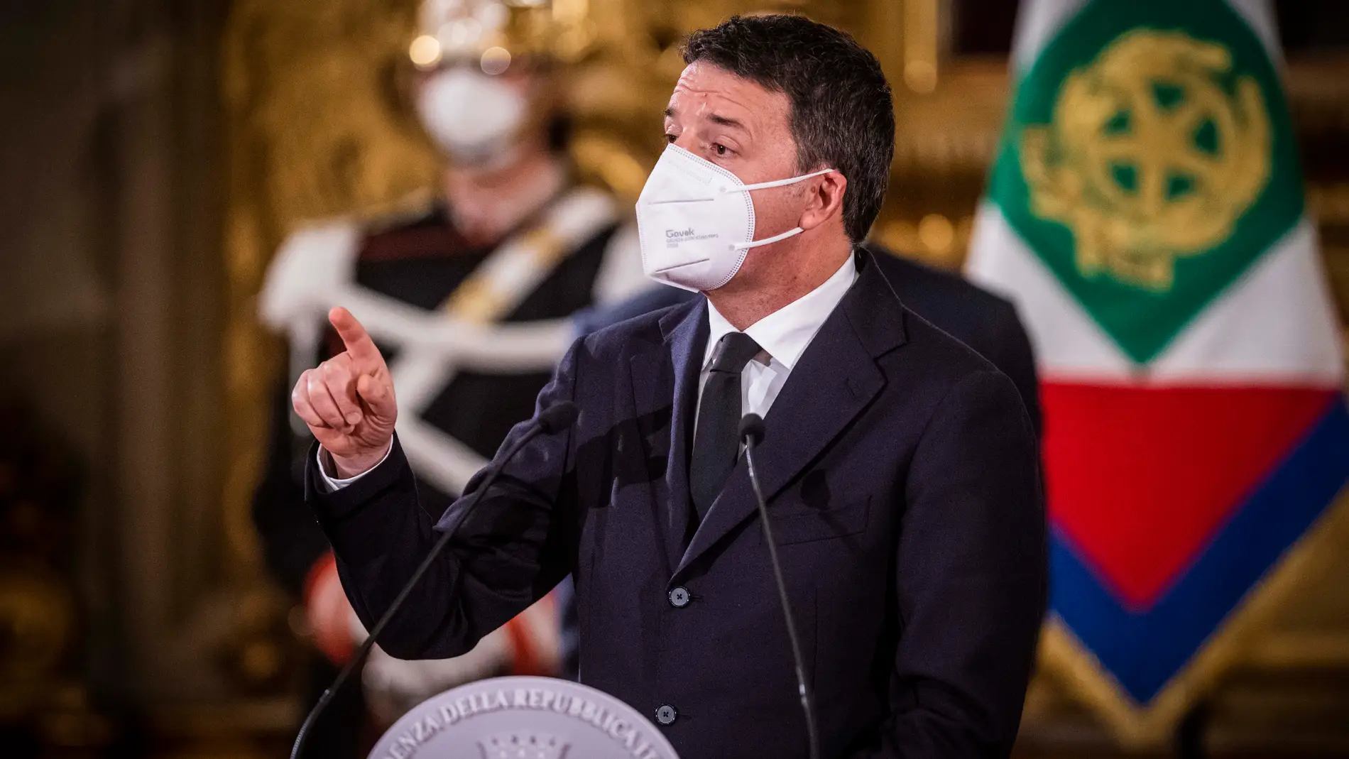Matteo Renzi, líder del partido Italia Viva