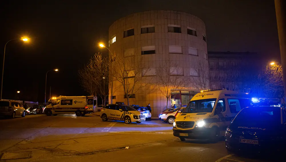 Incendio en una residencia en Soria