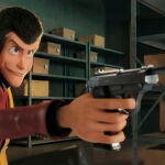 Una imagen animada de "Lupin III: The first"