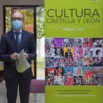 Javier Ortega presenta la programación cultural de la Junta para el mes de febrero