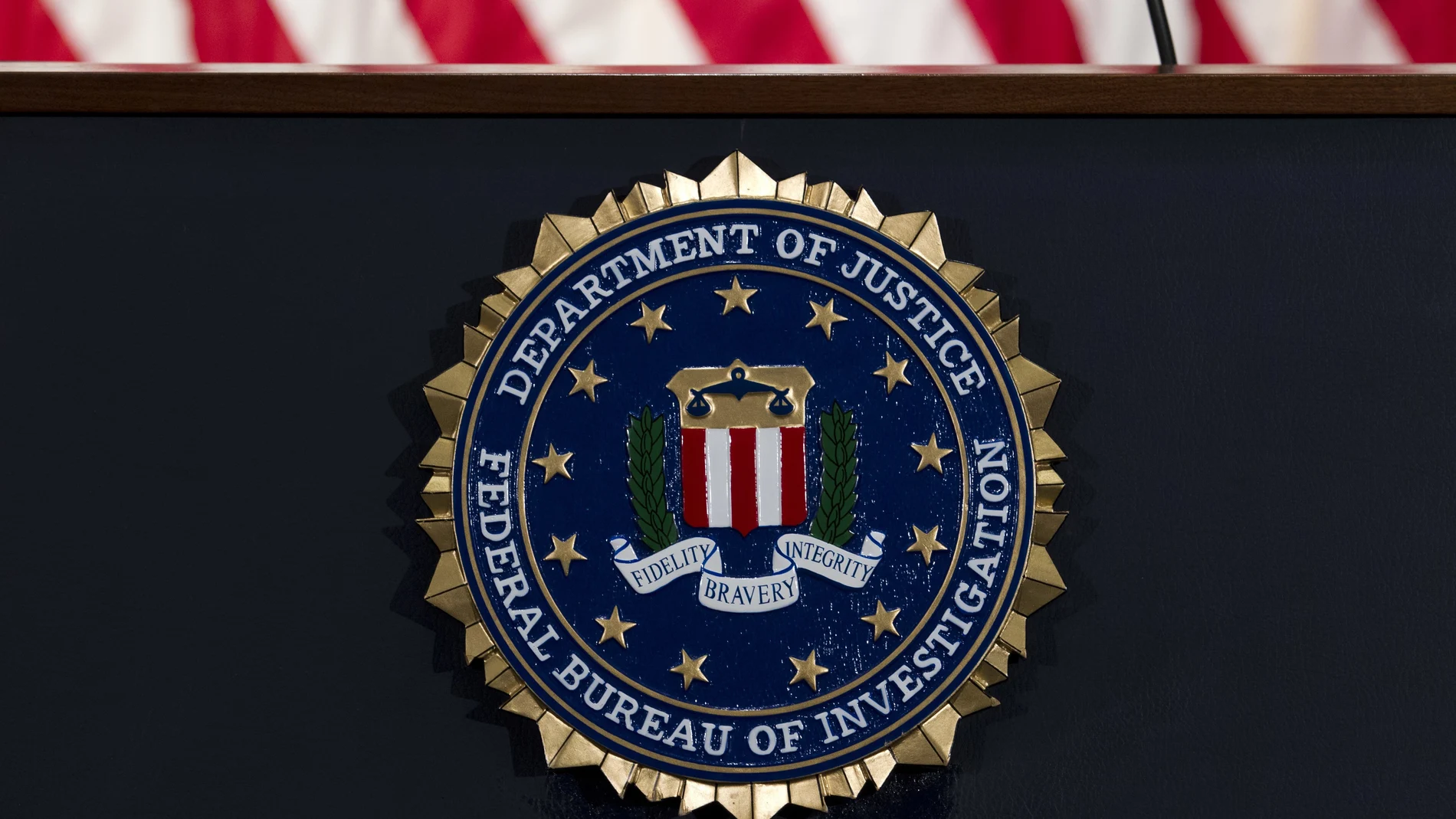 Emblema del FBI (AP Photo/Jose Luis Magana, File)