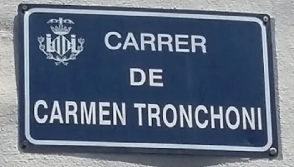 Calle de Carmen Tronchoni, en Valencia