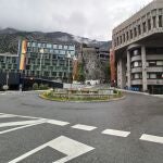 Los edificios del Consell General y del Gobierno en Andorra la VellaALIÈ