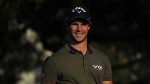 Thomas Detry, durante la segunda ronda del torneo.