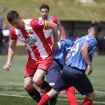 Sergi Murga, en una foto del Twitter del Girona