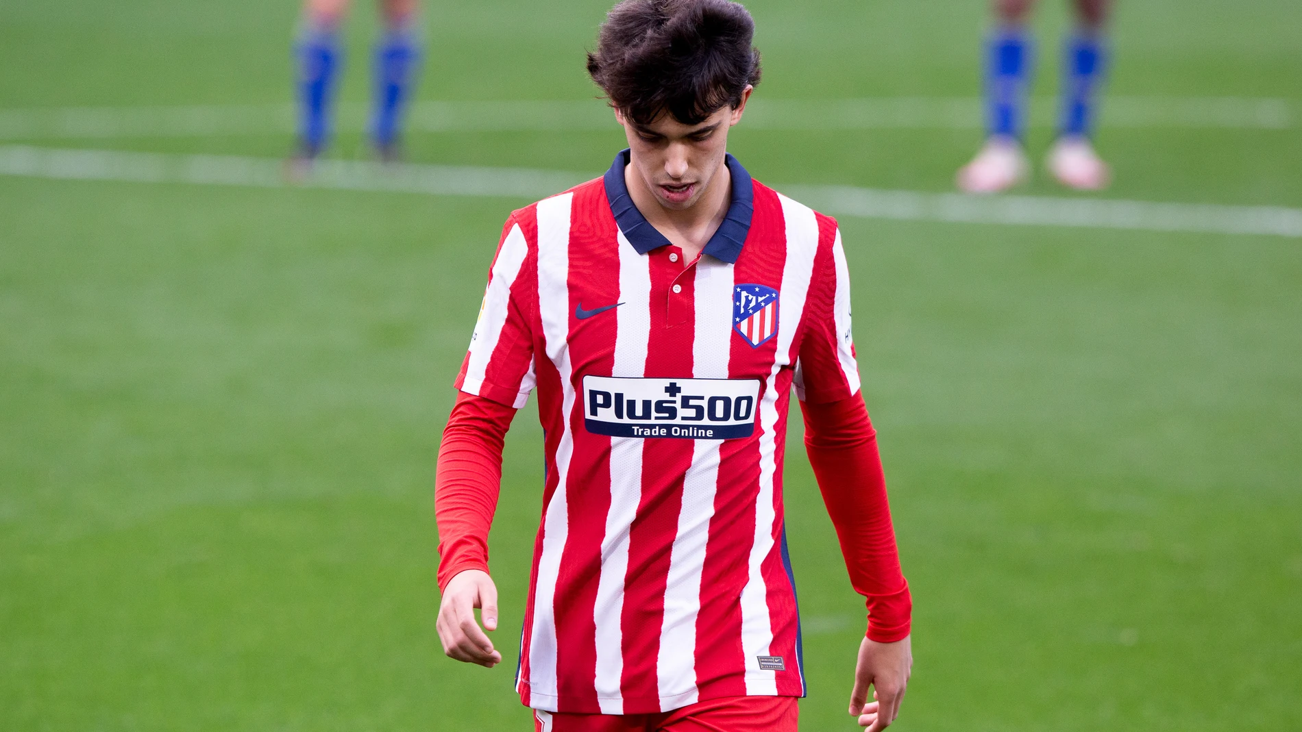 Joao Felix, en el último partido que disputó el Atlético de Madrid contra el Cádiz.
