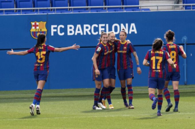 El Barça femenino se enfrenta este sábado al Lyon en la final de la Champions League
