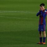 Pedri con el Barcelona.