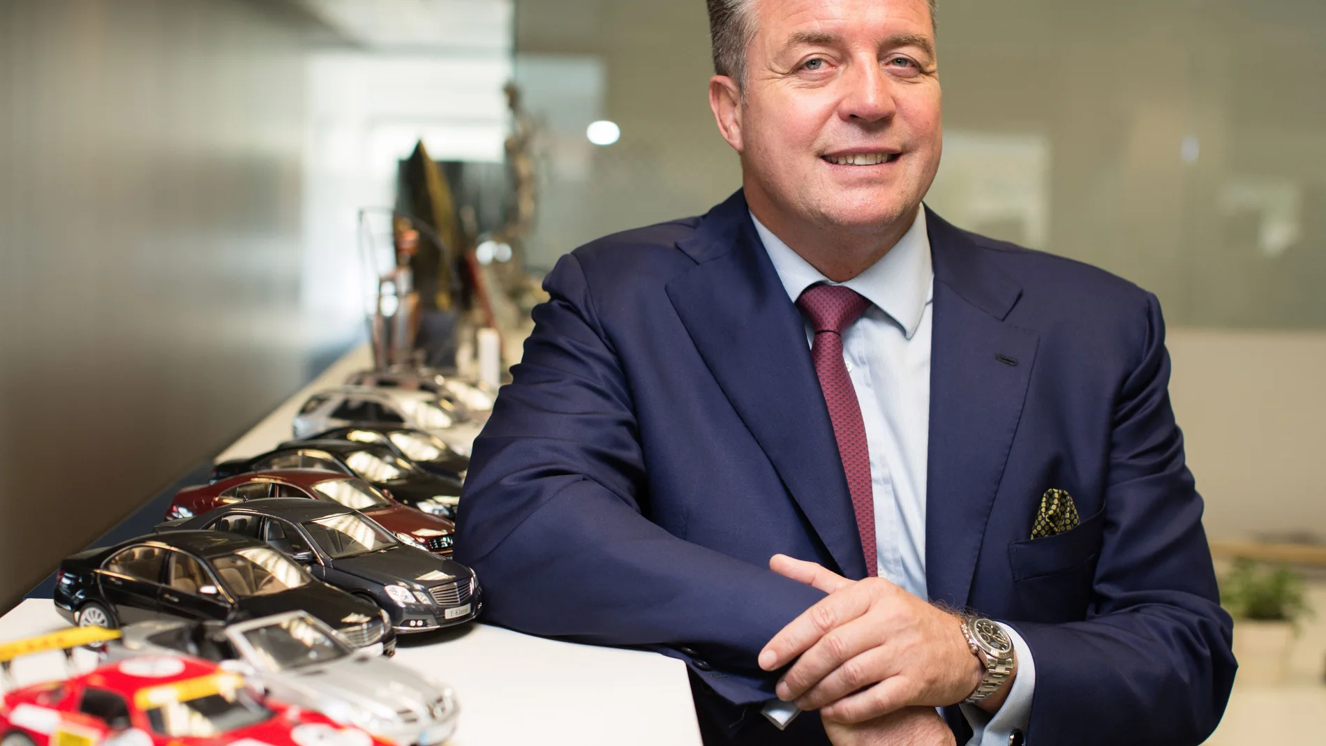 Roland Schell, CEO de Mercedes Benz