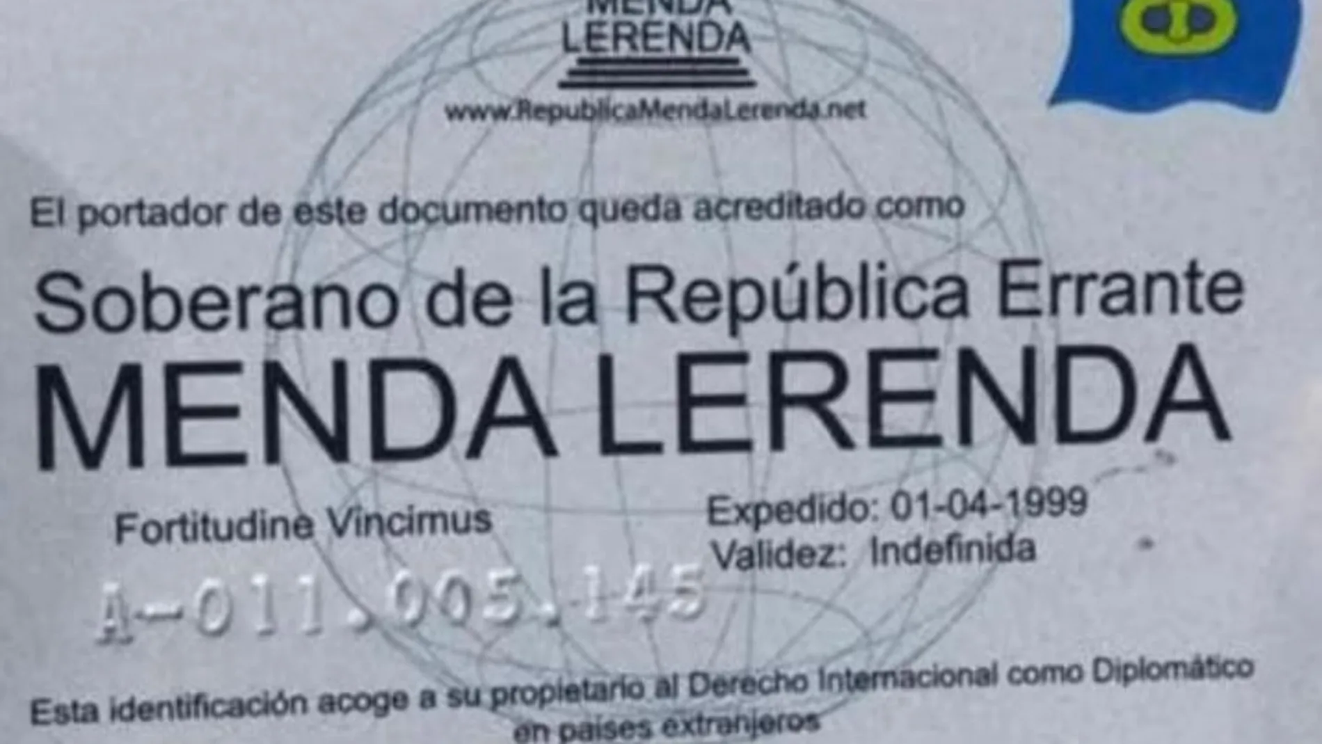 Carnet de la "República Errante Menda Lerenda"
