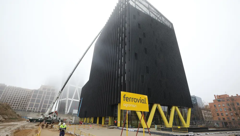 Fachada del nuevo edificio, en la Avenida de Asturias