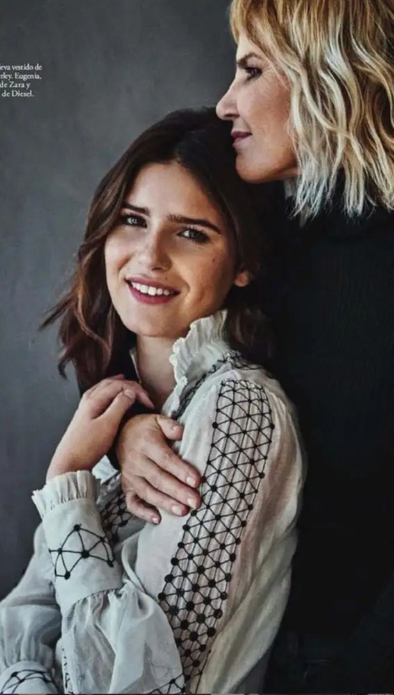 Tana Rivera posa con su madre, Eugenia Martínez de Irujo, para la revista Elle