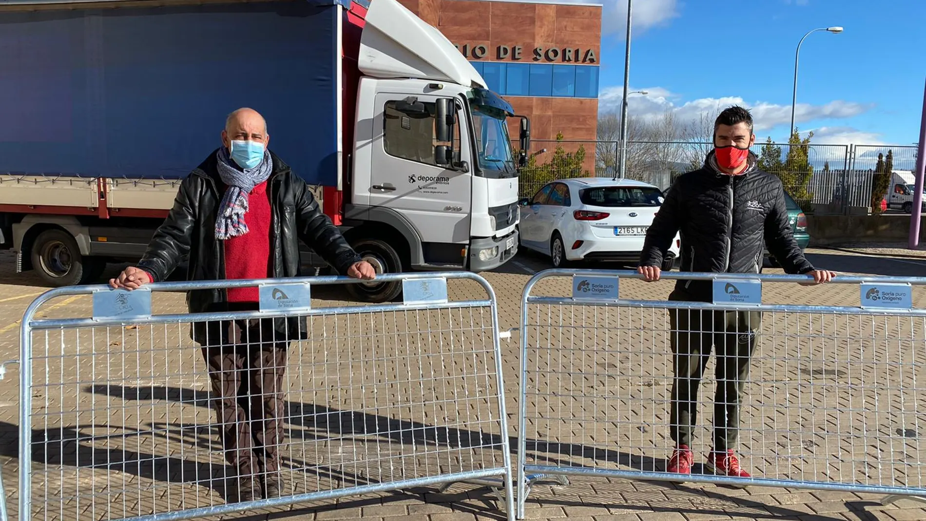Adquisición de nuevas vallas de la Diputación de Soria para distintas carreras en la provincia