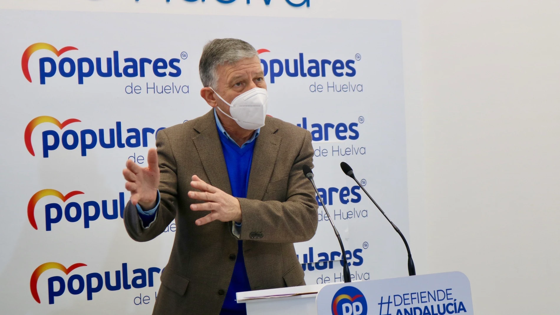 El diputado nacional del PP de Huelva, Carmelo Romero