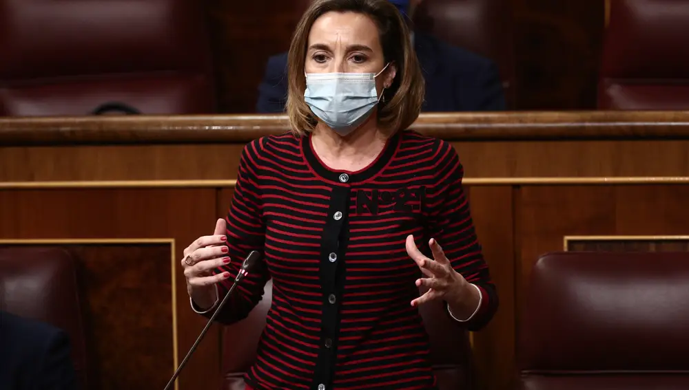 La portavoz del PP en el Congreso, Cuca Gamarra