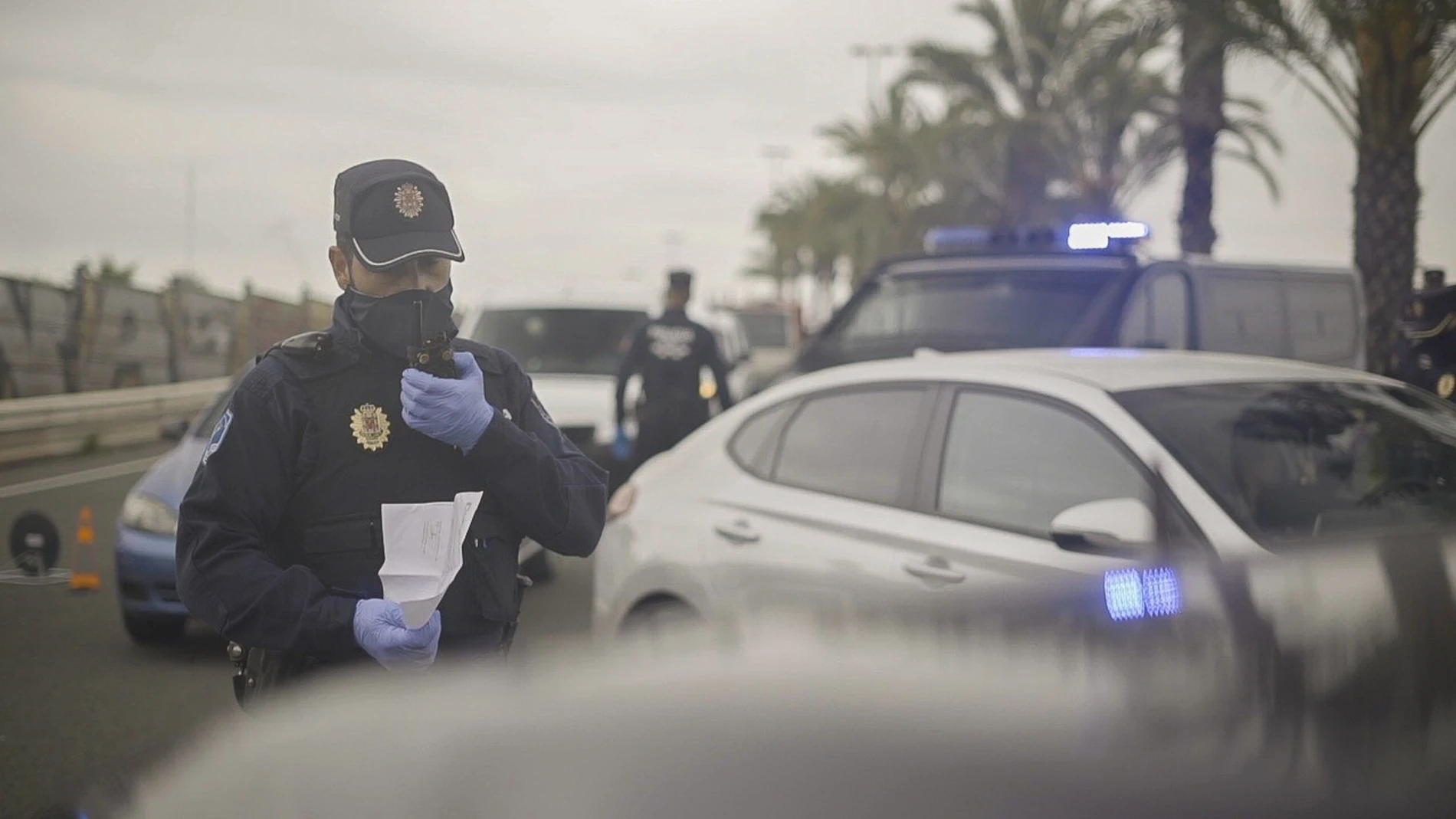 Un agente de la Policía Local de Murcia