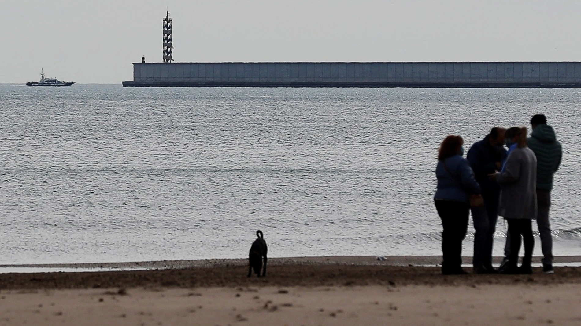 Las alteraciones en el mar de la Comunidad Valenciana se notaron quince horas después de la explosión del volcán