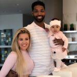 Khloe Kardashian, Tristan Thompson y True Thompson