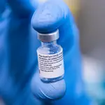 Vial de la vacuna de Pfizer / BioNtech contra la Covid-19