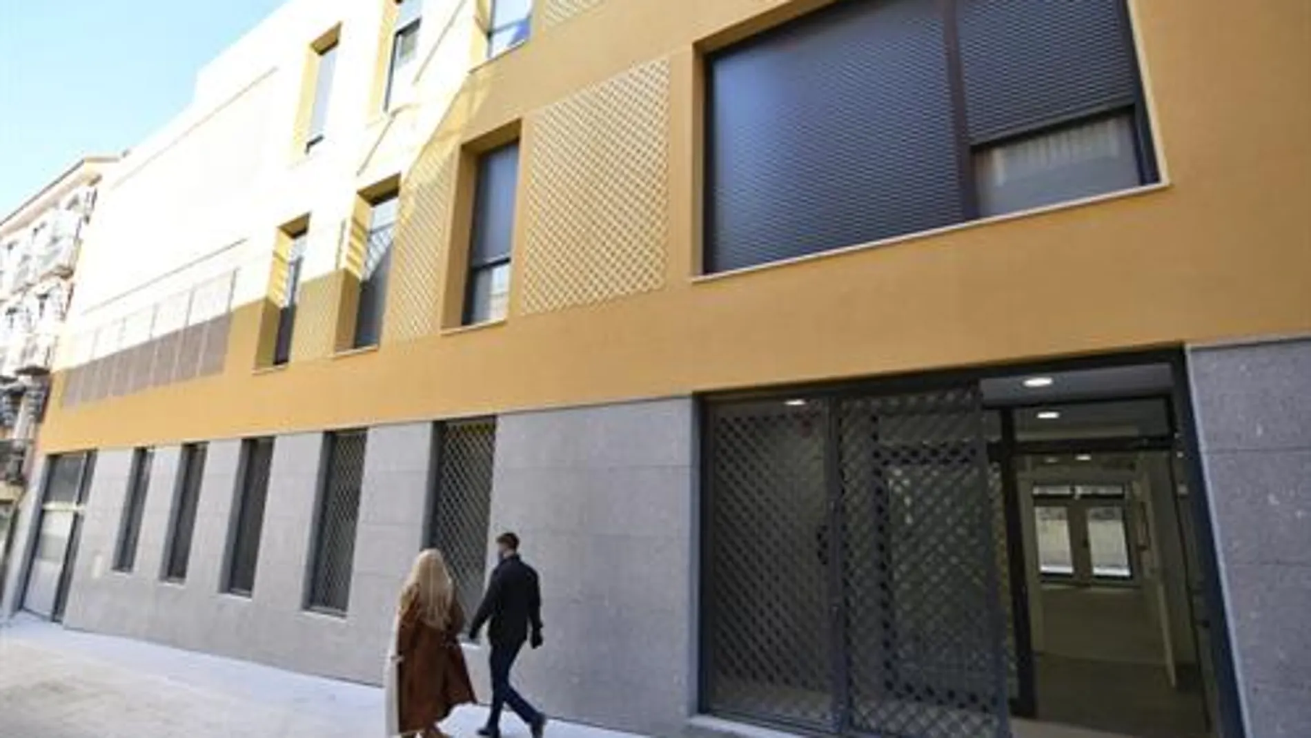 Escuela infantil de la calle Rodas, en el barrio de Embajadores