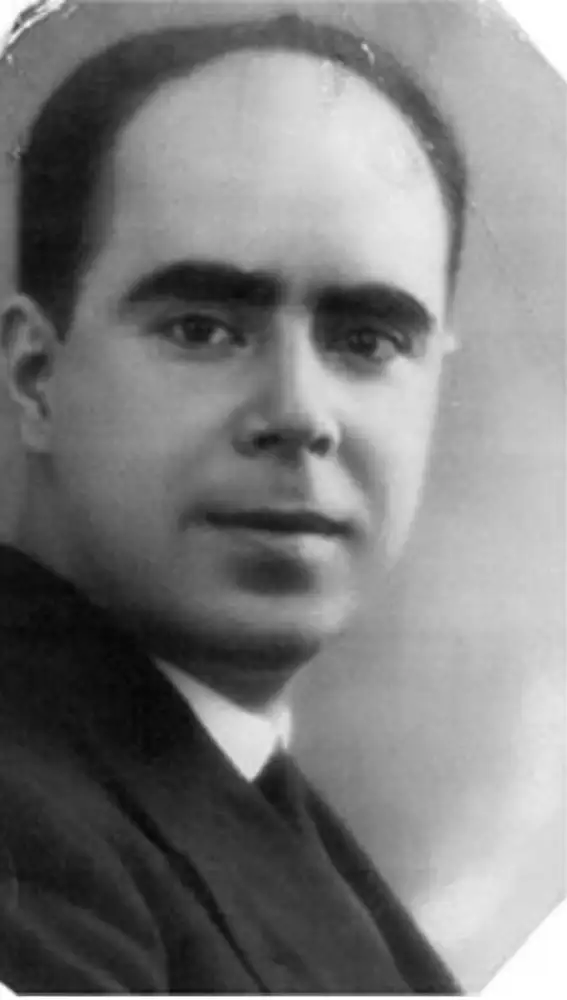 Fotografía del propagandista Felipe Manzano, cuyo cadáver apareció en la carretera de Torrelodones-Valdemorillo, en septiembre de 1936