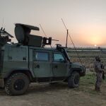 Militares españoles de la Unidad de Protección en Mali