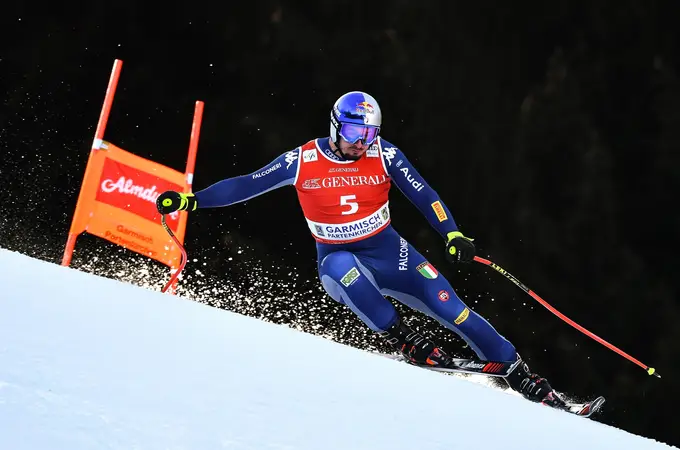 Dominik Paris vuelve a lo más alto del podio en Garmisch-Partenkirchen