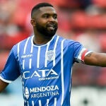 Santiago 'Morro' García, en un partido con Godoy Cruz.