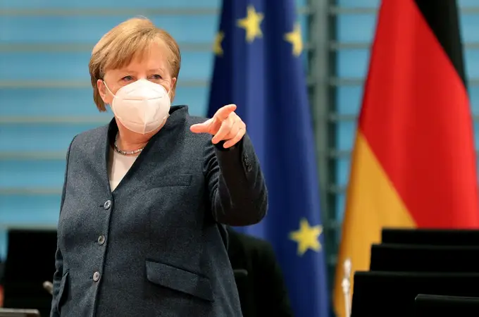 Merkel aboga por extender el cierre total hasta marzo por las nuevas cepas