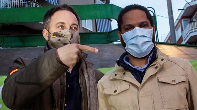 Abascal señala a Garriga, el candidato de Vox en Cataluña