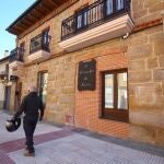 Casa rural "El Almendro de María", situada en la localidad de Columbrianos (León), perteneciente al municipio de Ponferrada