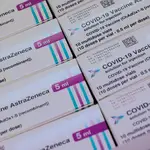 Vacunas de AstraZeneca que llegan por primera vez a Castilla y León