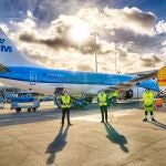 KLM realiza el primer vuelo de pasajeros con queroseno sintético sostenibleKLM09/02/2021