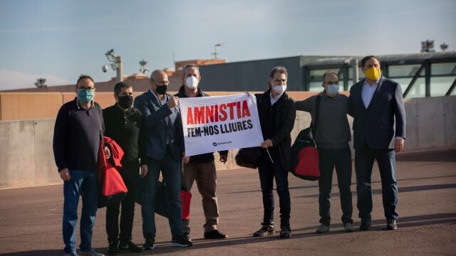 Los líderes del procés condenados para los que ahora se solicita el indulto
