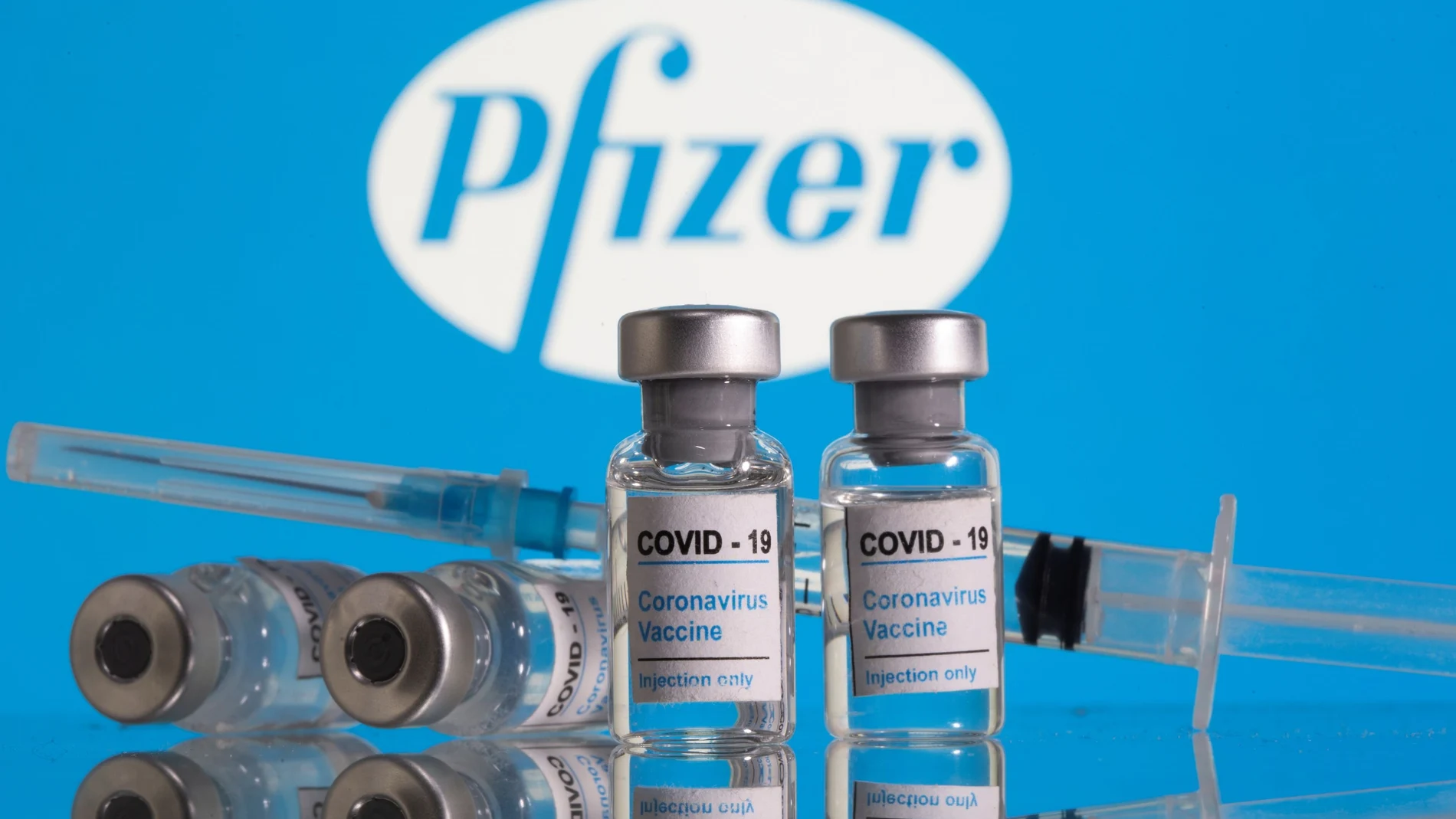 Viales de la vacuna de Pfizer contra la Covid-19