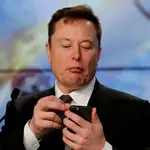 El fundador de Tesla, Elon Musk, durante una conferencia sobre otro de sus grandes proyectos, SpaceX.