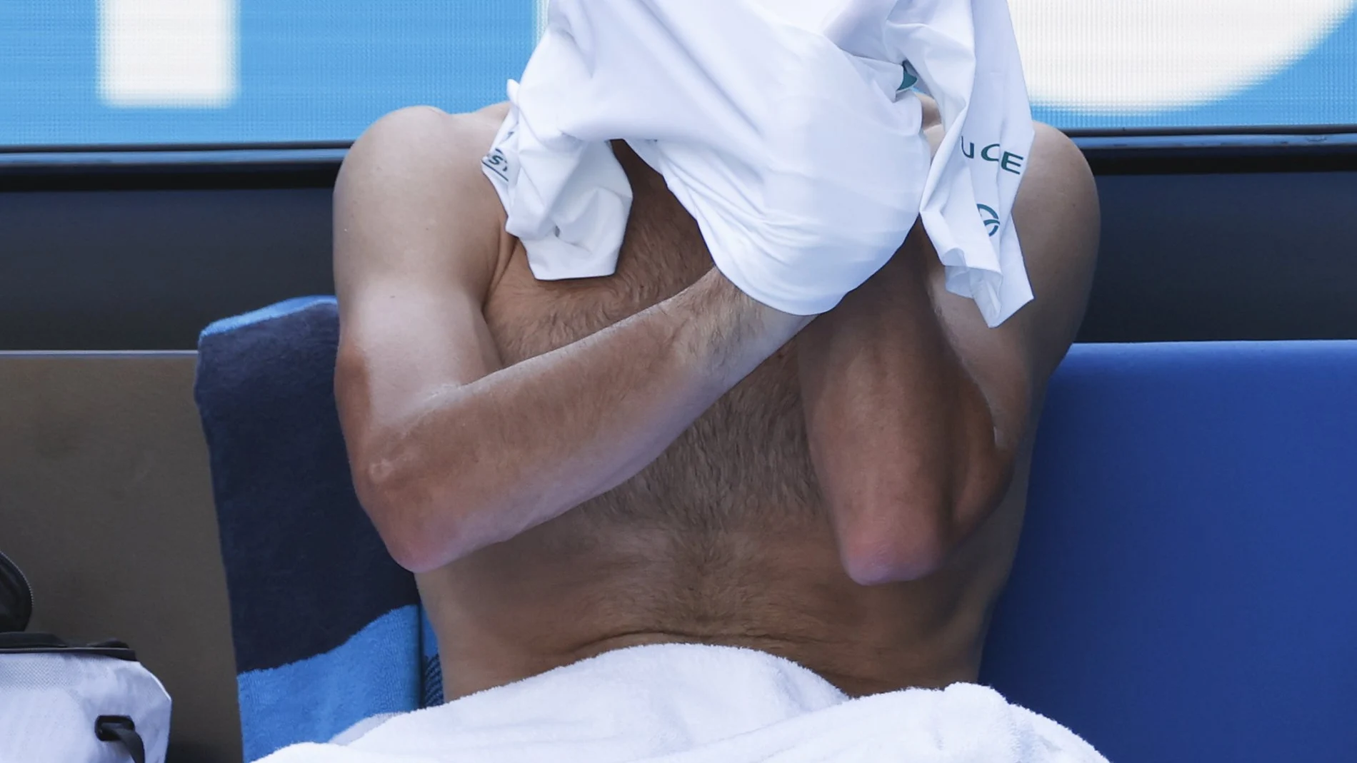 El calor afectó a Djokovic en su partido de segunda ronda del Open de Australia ante Tiafoe