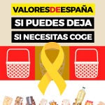 Cartel de la campaña de Resiste España