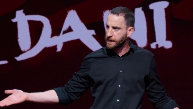 Dani Rovira en "Odio", el nuevo especial de comedia que ha grabado para Netflix en el Teatro Soho de Málaga, propiedad de Antonio Banderas