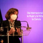 La vicepresidenta primera del Gobierno, Carmen Calvo