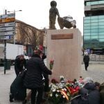 Ofrenda floral en el monumento en homenaje a las víctimas del terrorismoEUROPA PRESS11/02/2021