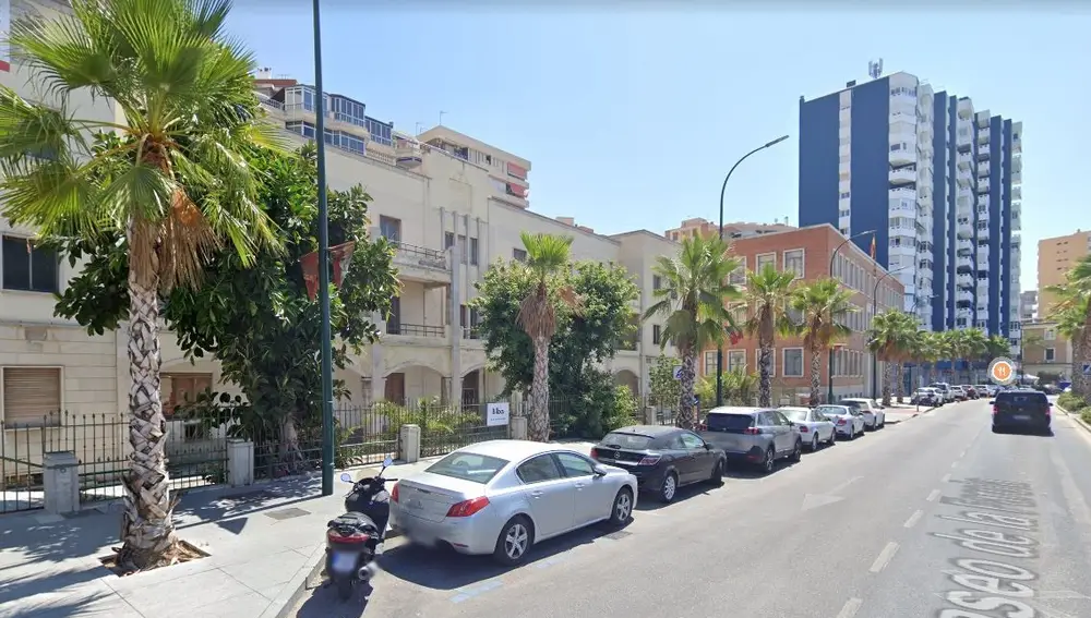 Paseo de la Farola de Málaga donde Google instalará un centro de excelencia para la ciberseguridad