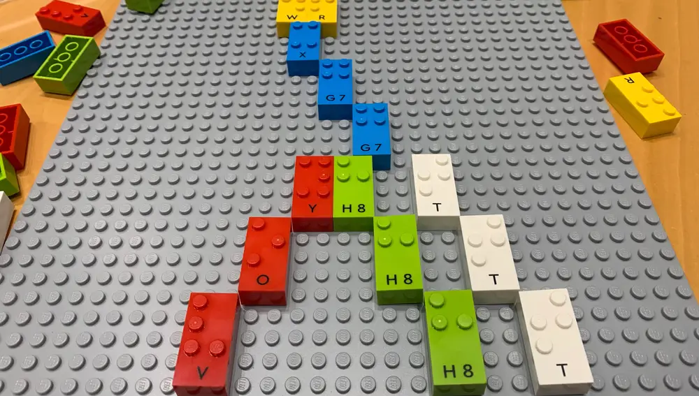 Piezas Braille de LEGO