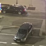 En la imagen, los coches usados en el asalto