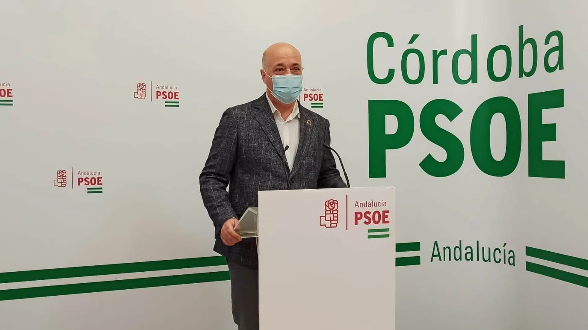 El secretario general del PSOE de Córdoba, Antonio Ruiz