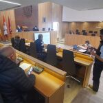 Pleno del Ayuntamiento de Villaquilambre en el que se ha aprobado la medida