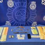 Efectos ocupados por la Policía Nacional en la operación 'Sira'POLICÍA NACIONAL DE VALLADOLID.15/02/2021