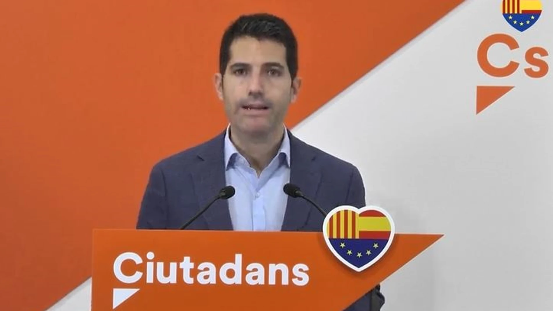 El diputado de Cs en Cataluña, Nacho Martín Blanco.