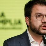 El candidato de ERC a la presidencia de la Generalitat, Pere Aragonès.